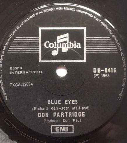 Don Partridge - Blue Eyes