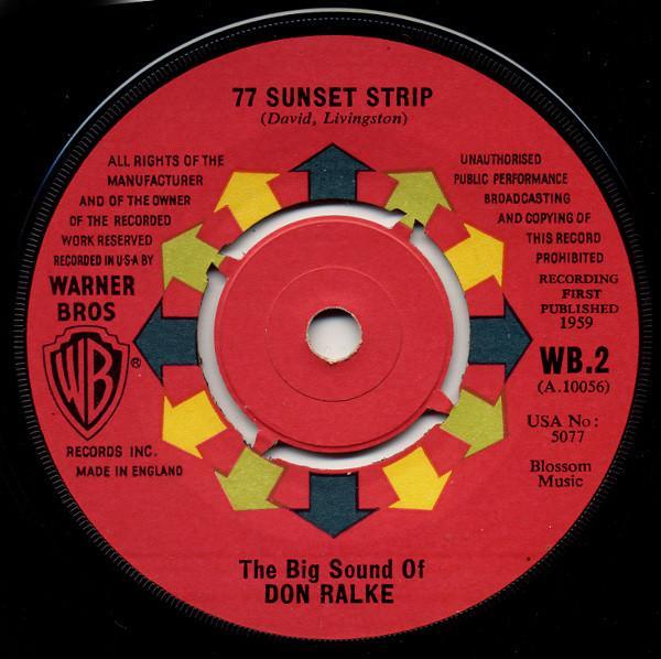 Don Ralke, Pete Candoli And His Orchestra - 77 Sunset Strip / 77 Sunset Strip Cha-Cha
