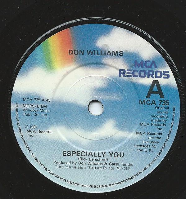 Don Williams (2) - Especially You / I Don't Want To Love You