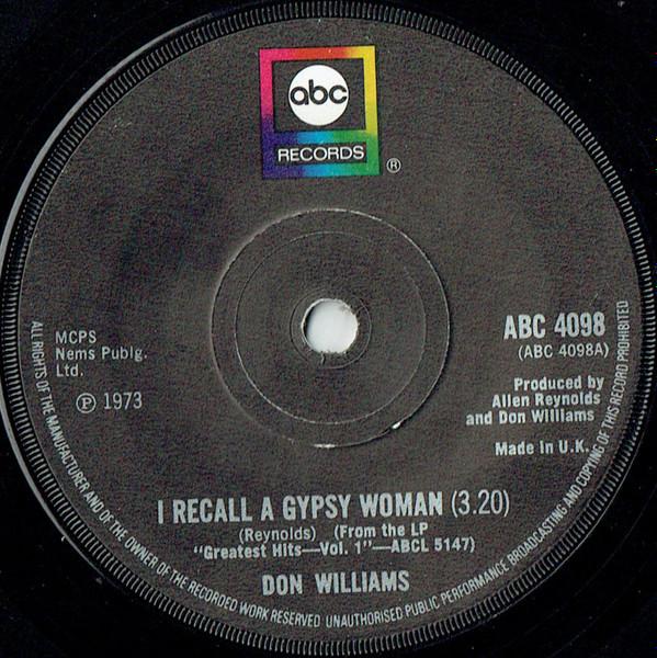 Don Williams (2) - I Recall A Gypsy Woman