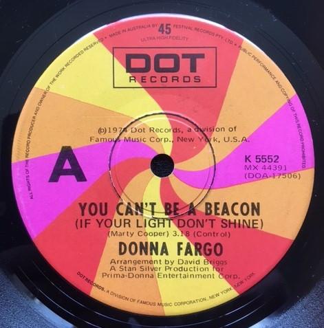 Donna Fargo - You Can't Be A Beacon (If Your Light Don't Shine)