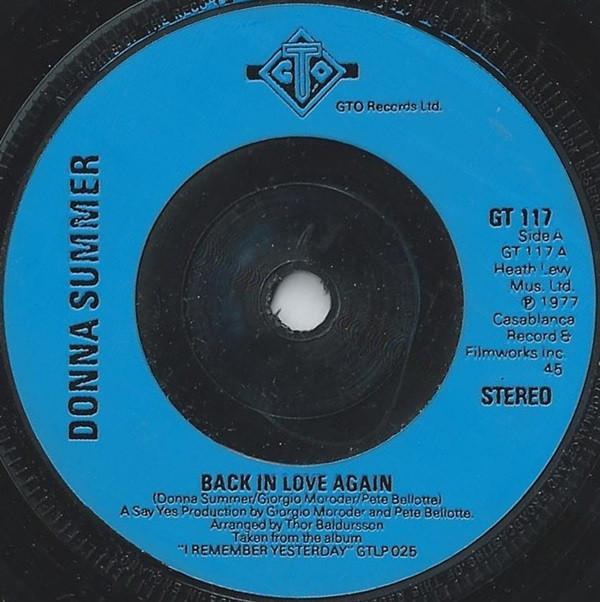 Donna Summer - Back In Love Again