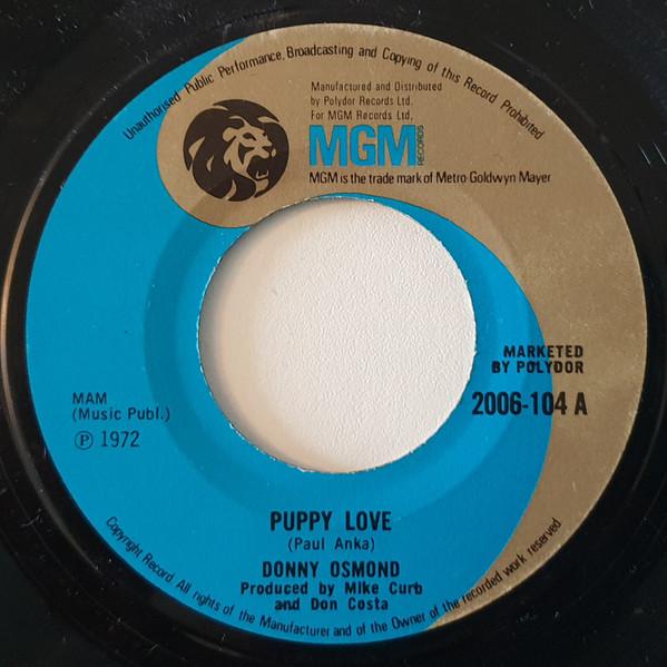Donny Osmond - Puppy Love