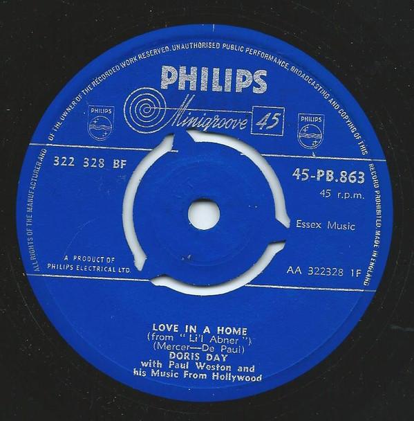 Doris Day, Paul Weston And His Music From Hollywood - Love In A Home