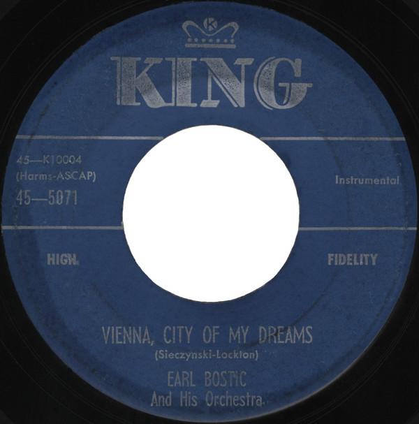 Earl Bostic And His Orchestra - Vienna, City Of My Dreams / Just Too Shy