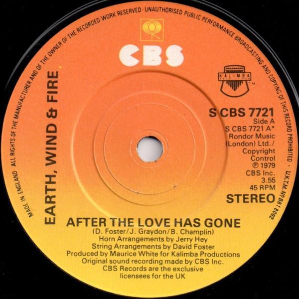 Earth, Wind & Fire - After The Love Has Gone
