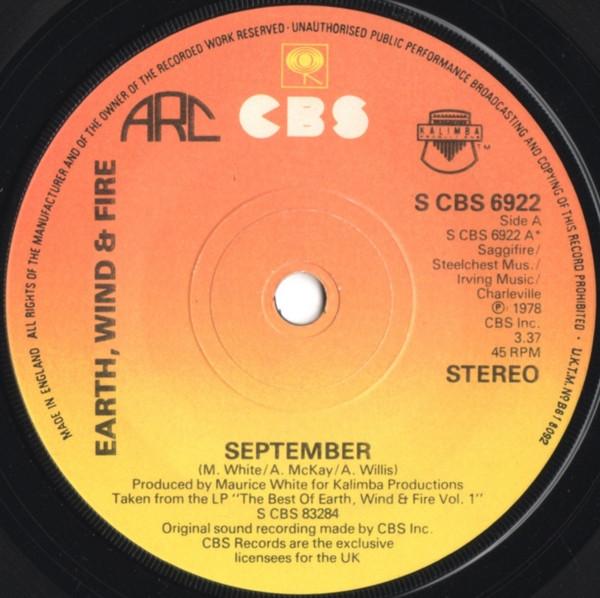 Earth, Wind & Fire - September