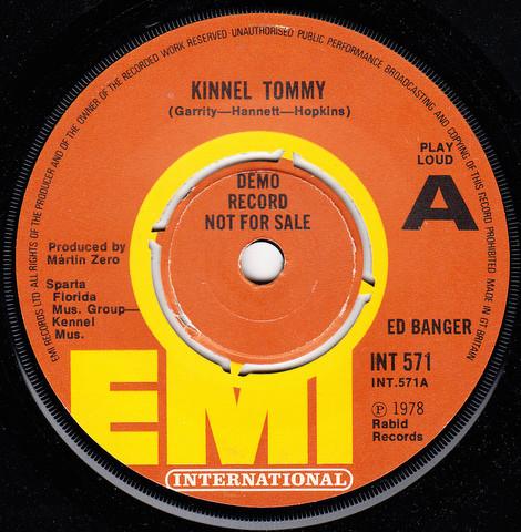 Ed Banger - Kinnel Tommy / Baby Was A Baby