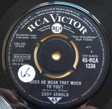 Eddy Arnold - Does He Mean That Much To You? / Tender Touch