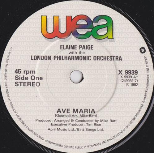 Elaine Paige - Ave Maria
