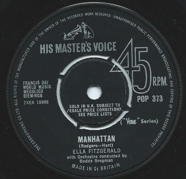 Ella Fitzgerald - Manhattan