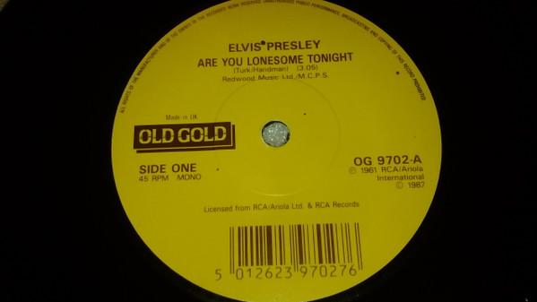 Elvis Presley - Are You Lonesome Tonight / Wooden Heart