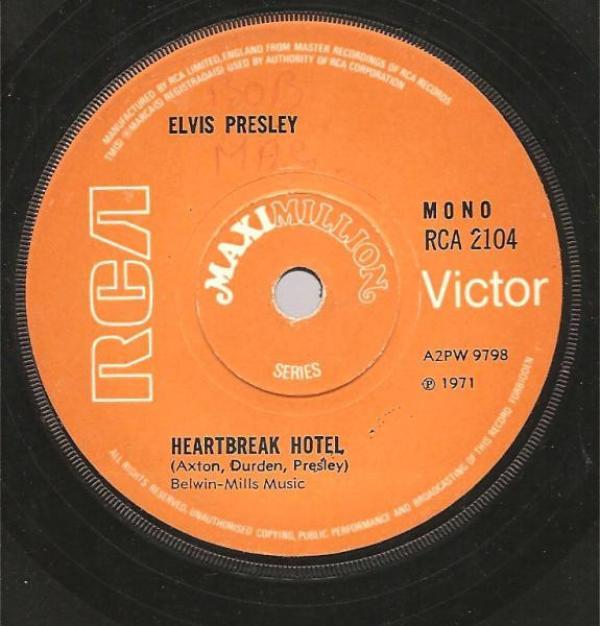Elvis Presley - Heartbreak Hotel