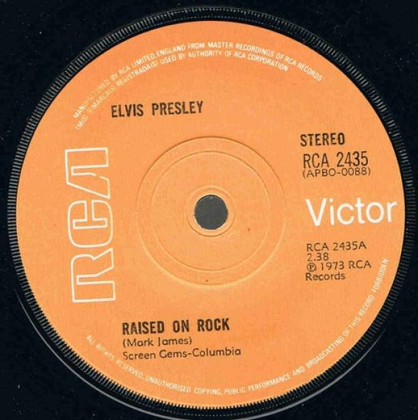 Elvis Presley - Raised On Rock