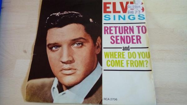 Elvis Presley - Return To Sender / Where Do You Come From