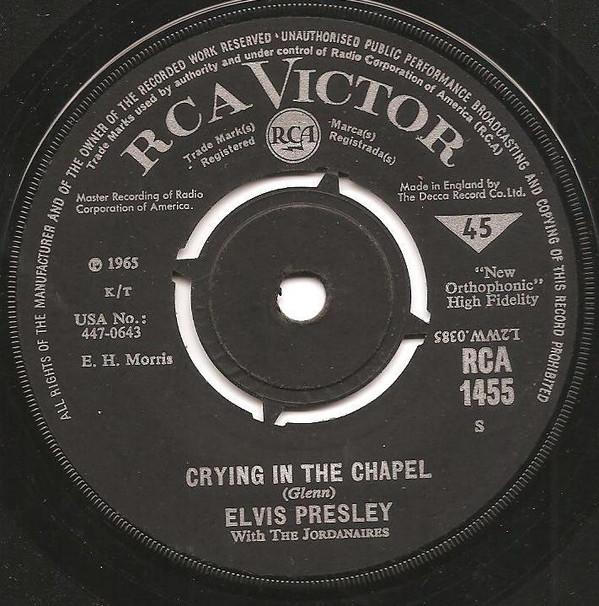 Elvis Presley, The Jordanaires - Crying In The Chapel