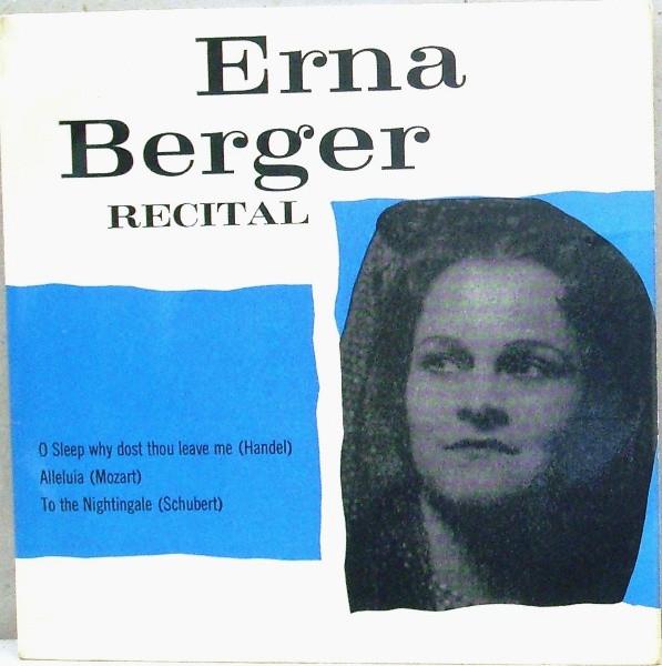 Erna Berger - Recital