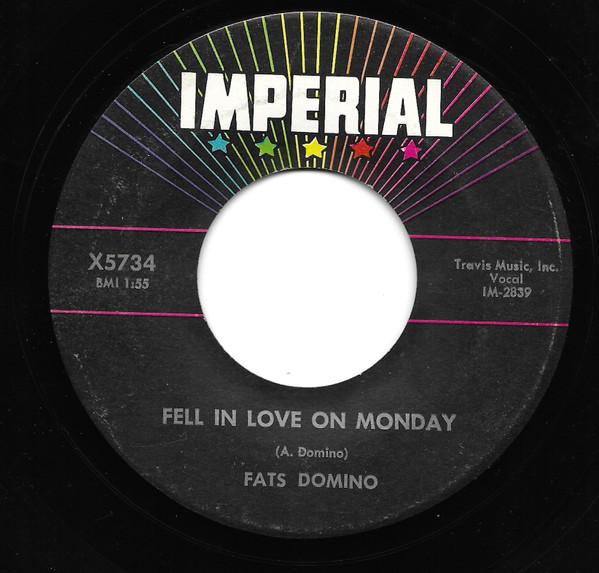 Fats Domino - Fell In Love On Monday / Shu Rah