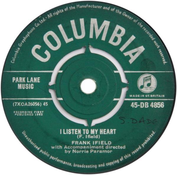 Frank Ifield - I Remember You