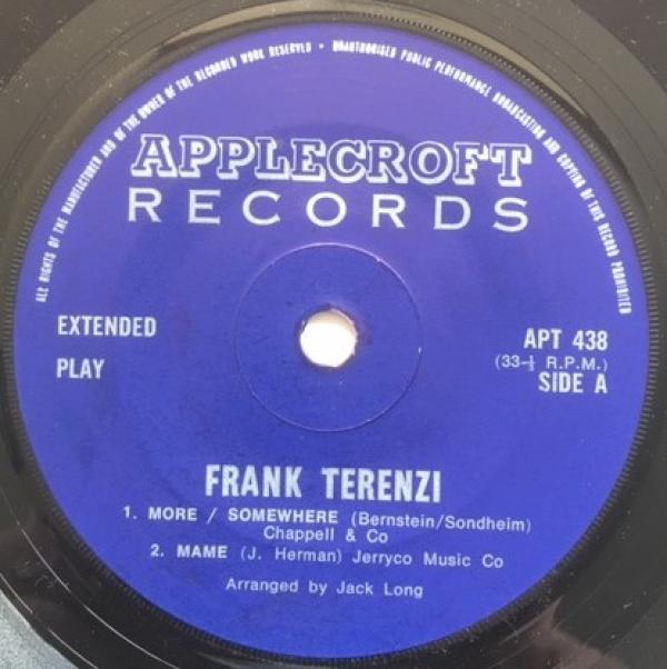Frank Terenzi - More / Somewhere