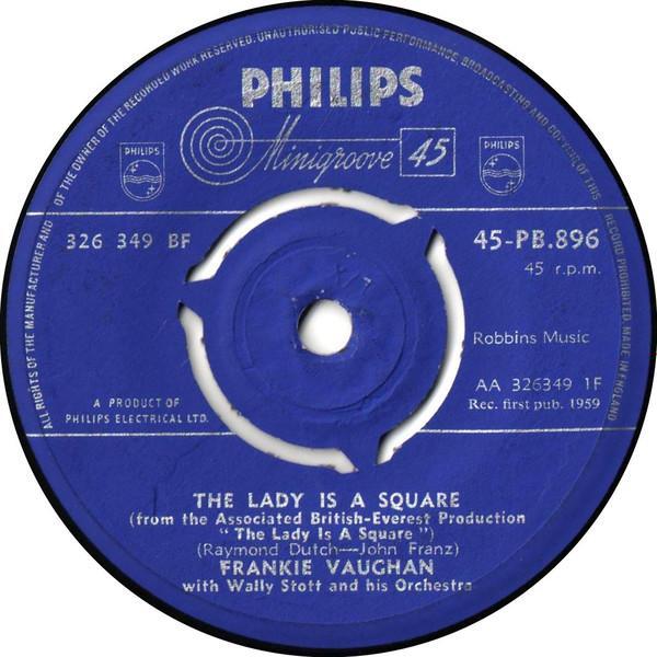 Frankie Vaughan - The Lady Is A Square