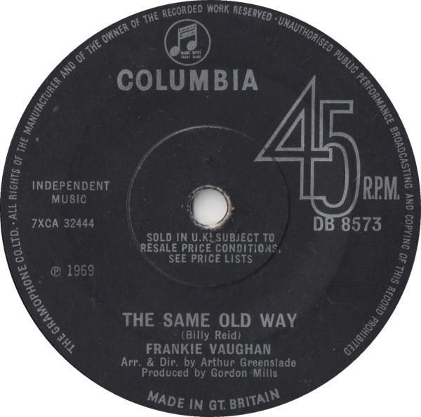 Frankie Vaughan - The Same Old Way