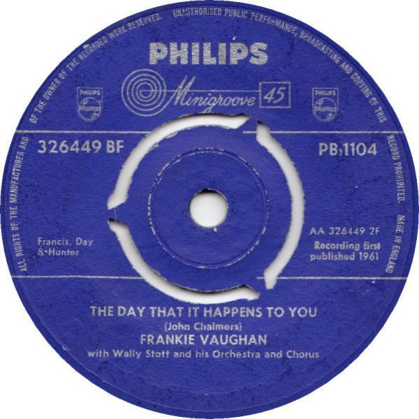 Frankie Vaughan - The World We Love In / The Day That It Happens To You