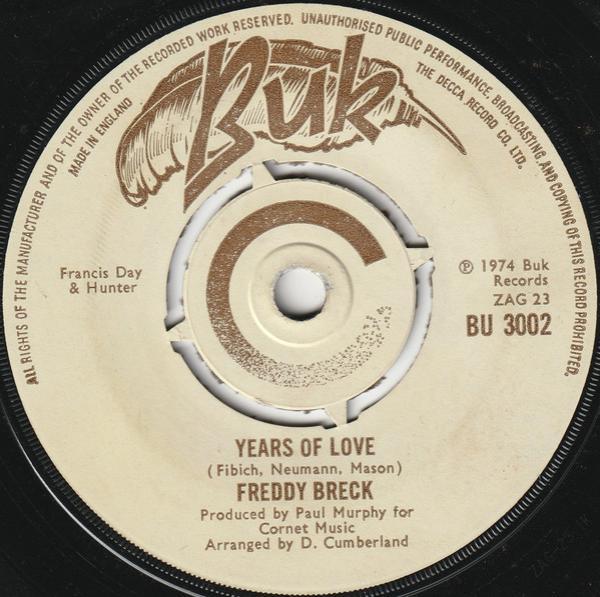 Freddy Breck - Years Of Love