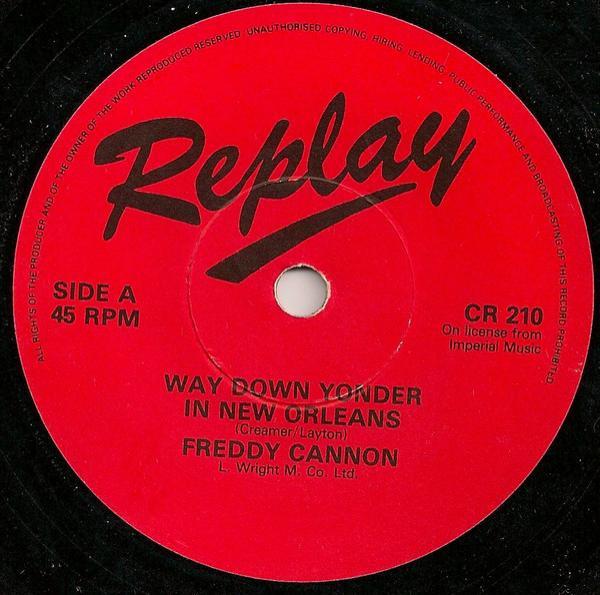 Freddy Cannon - Way Down Yonder In New Orleans