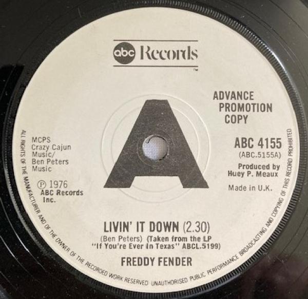 Freddy Fender  - Livin' It Down