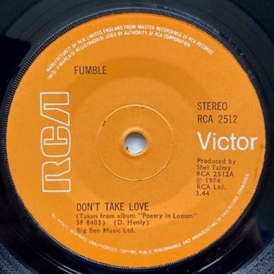 Fumble (3) - Don't Take Love
