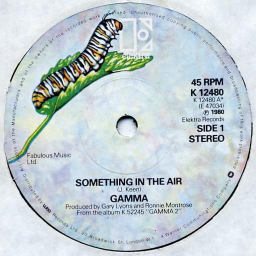 Gamma (5) - Something In The Air