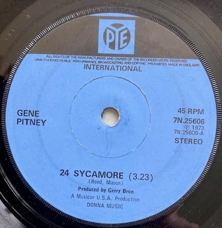 Gene Pitney - 24 Sycamore