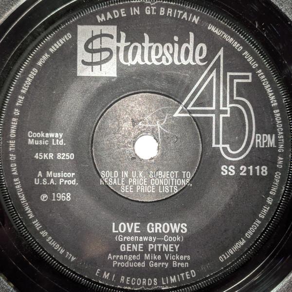 Gene Pitney - Love Grows