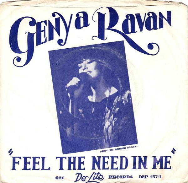Genya Ravan - Feel The Need In Me