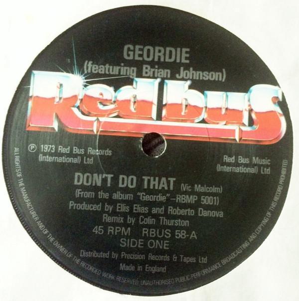 Geordie - Don't Do That