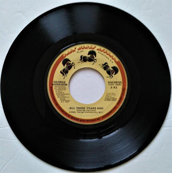 George Harrison - All Those Years Ago