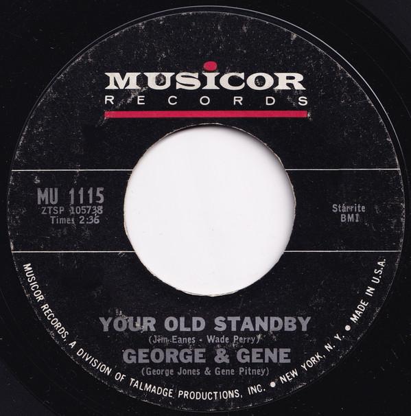 George Jones (2), Gene Pitney - Your Old Standby