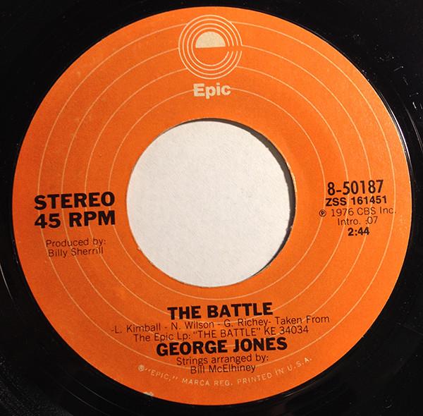 George Jones (2) - The Battle / I'll Come Back
