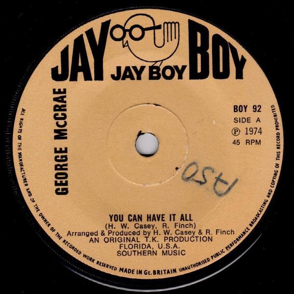 George McCrae - You Can Have It All