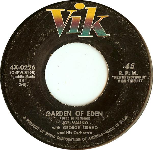 George Siravo And His Orchestra, Joe Valino - Garden Of Eden / Caravan