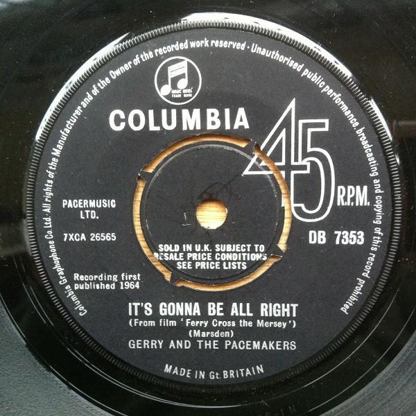 Gerry & The Pacemakers - It's Gonna Be All Right