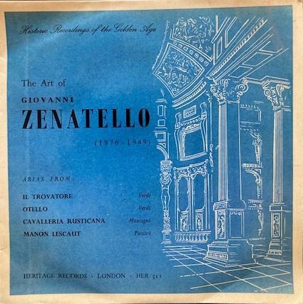 Giovanni Zenatello - The Art Of Giovanni Zenatello (1876-1949)