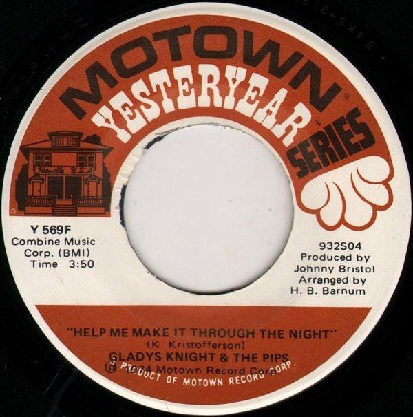 Gladys Knight And The Pips - Help Me Make It Through The Night