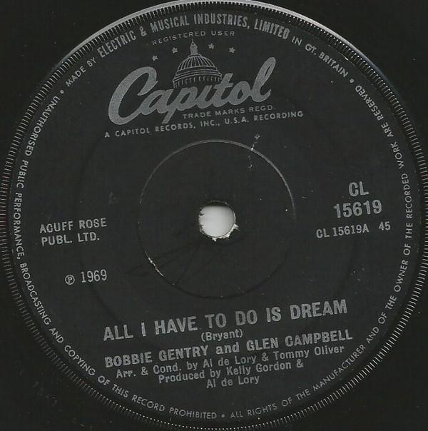 Glen Campbell, Bobbie Gentry - All I Have To Do Is Dream