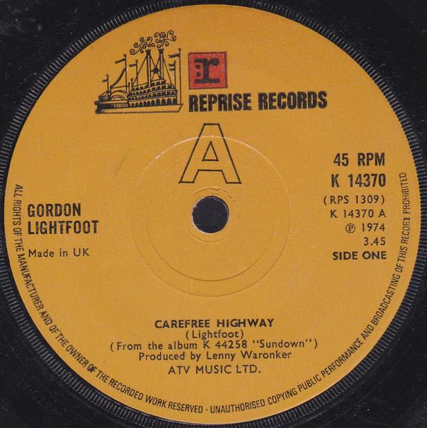 Gordon Lightfoot - Carefree Highway