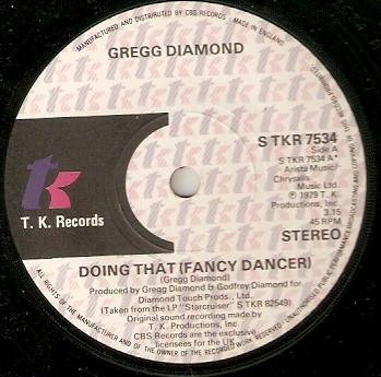 Gregg Diamond - Doing That (Fancy Dancer)