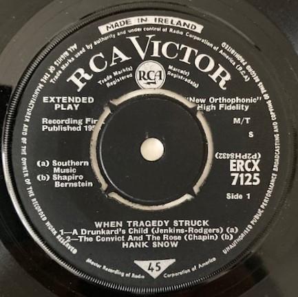 Hank Snow - When Tragedy Struck