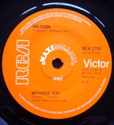 Harry Nilsson - Without You / Everybody's Talkin' / Kojak Columbo