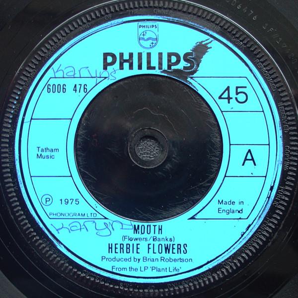 Herbie Flowers - Mouth / Hi! It's Herbie Flowers